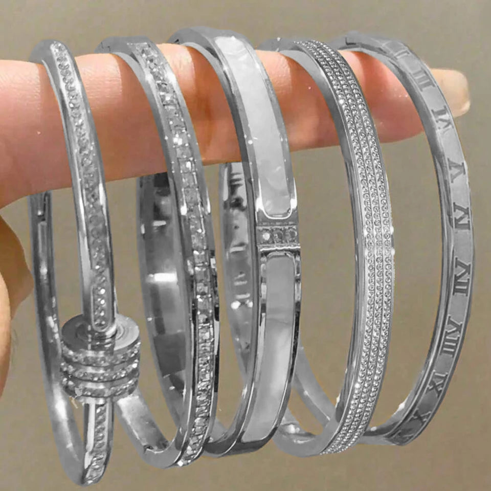 Luce d'Amore – Bracciale di Coppia con Zirconi