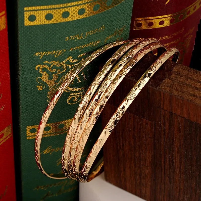 Herseygold Floral Elegance Cuff
