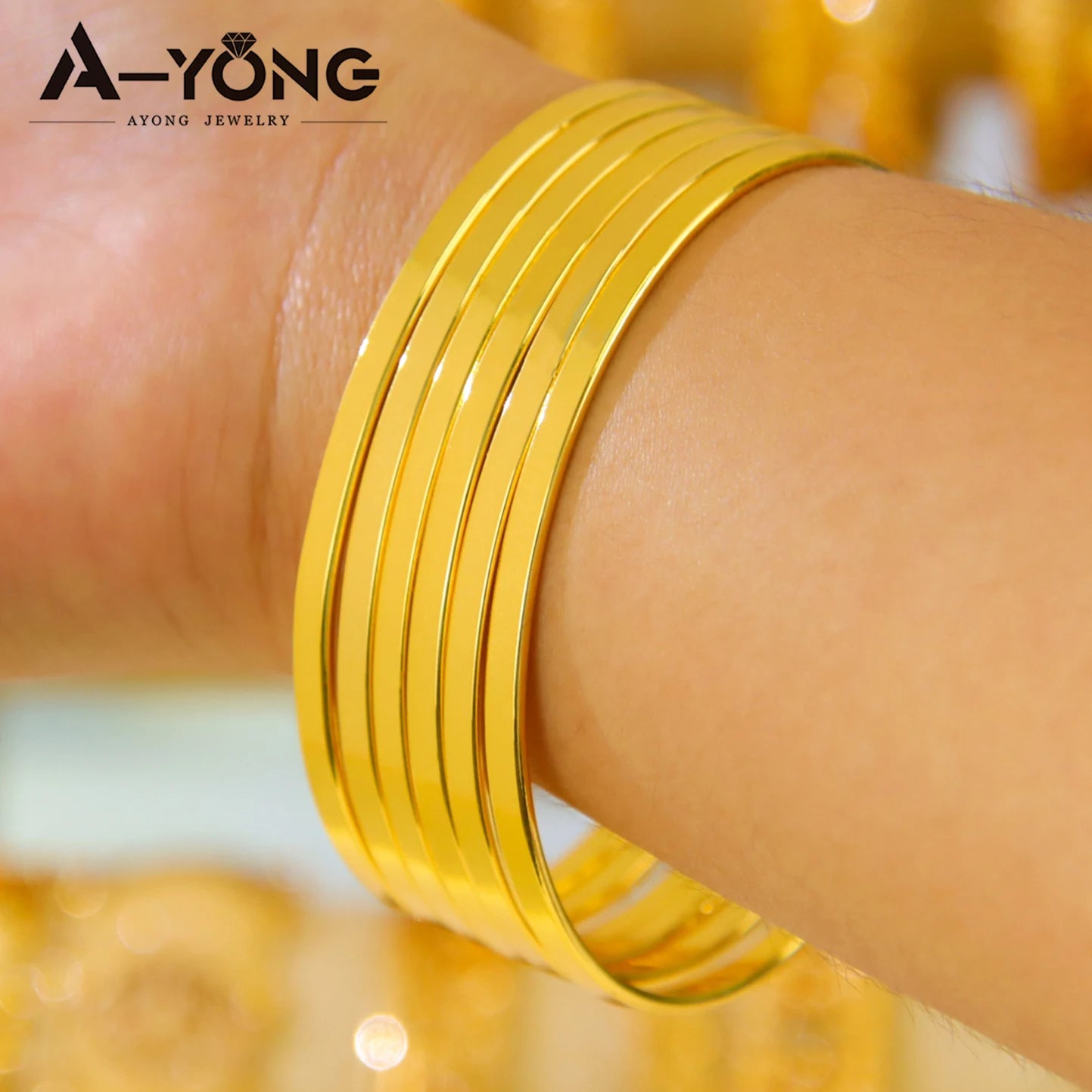 Layali Gold Bangles