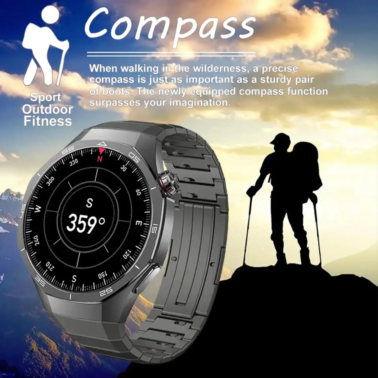 HT32 GT5 Pro – Smartwatch Premium