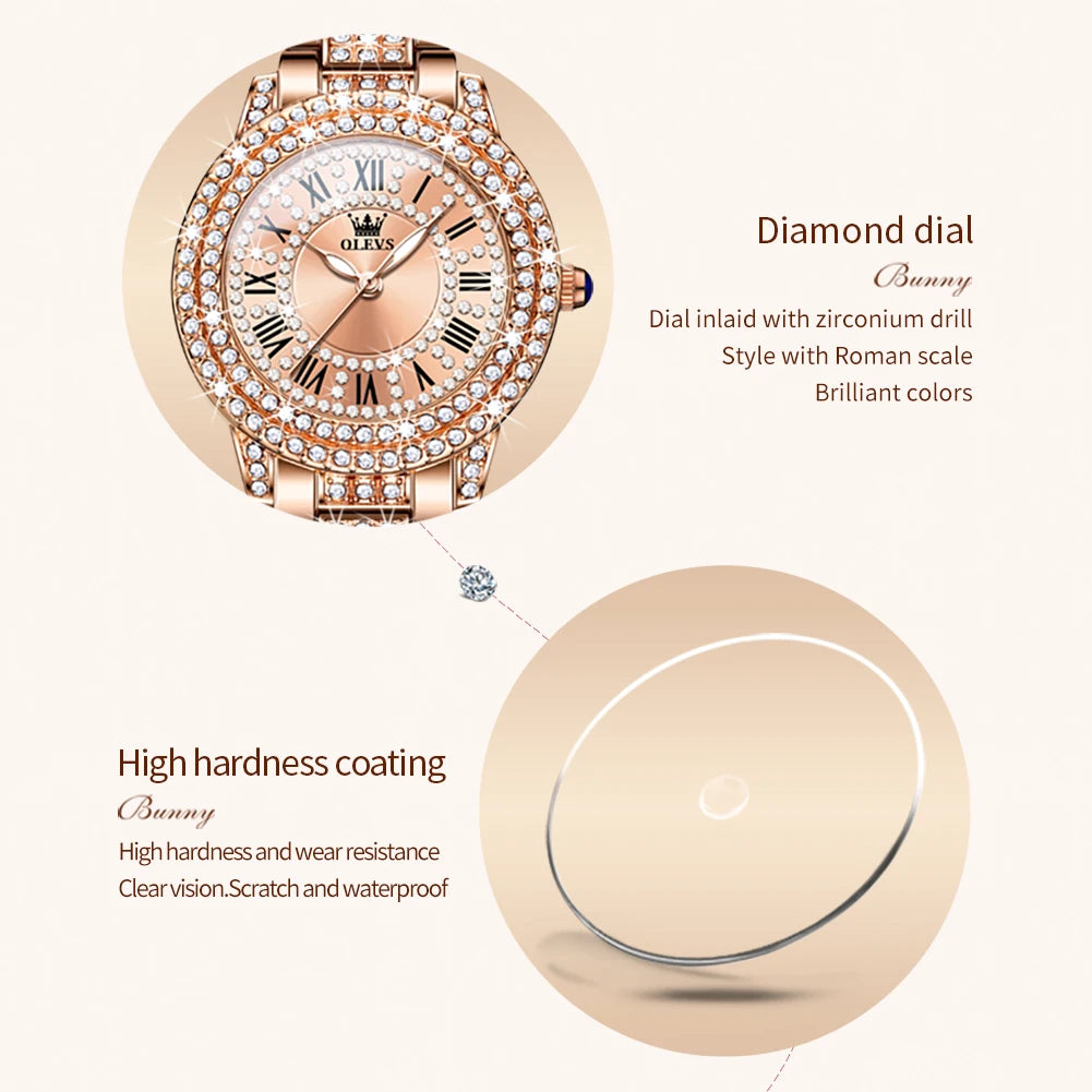 OLEVS Diamond Charm