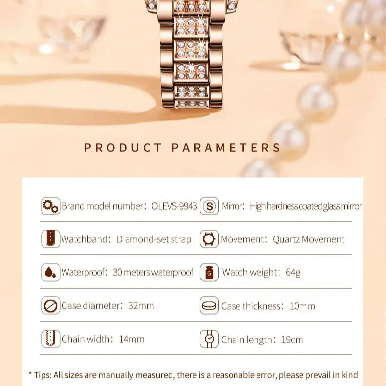 OLEVS Diamond Charm