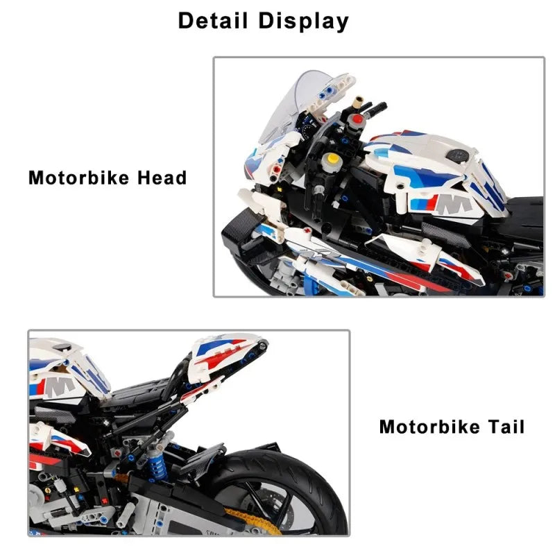 1000RR Motorbike Blocks – 1920PCS