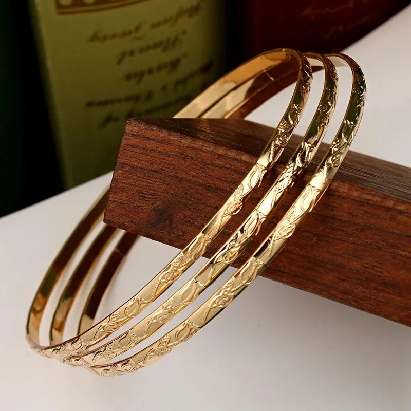 Herseygold Floral Elegance Cuff