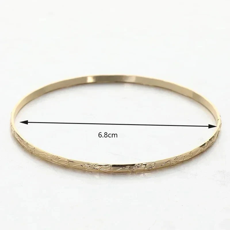 Herseygold Floral Elegance Cuff