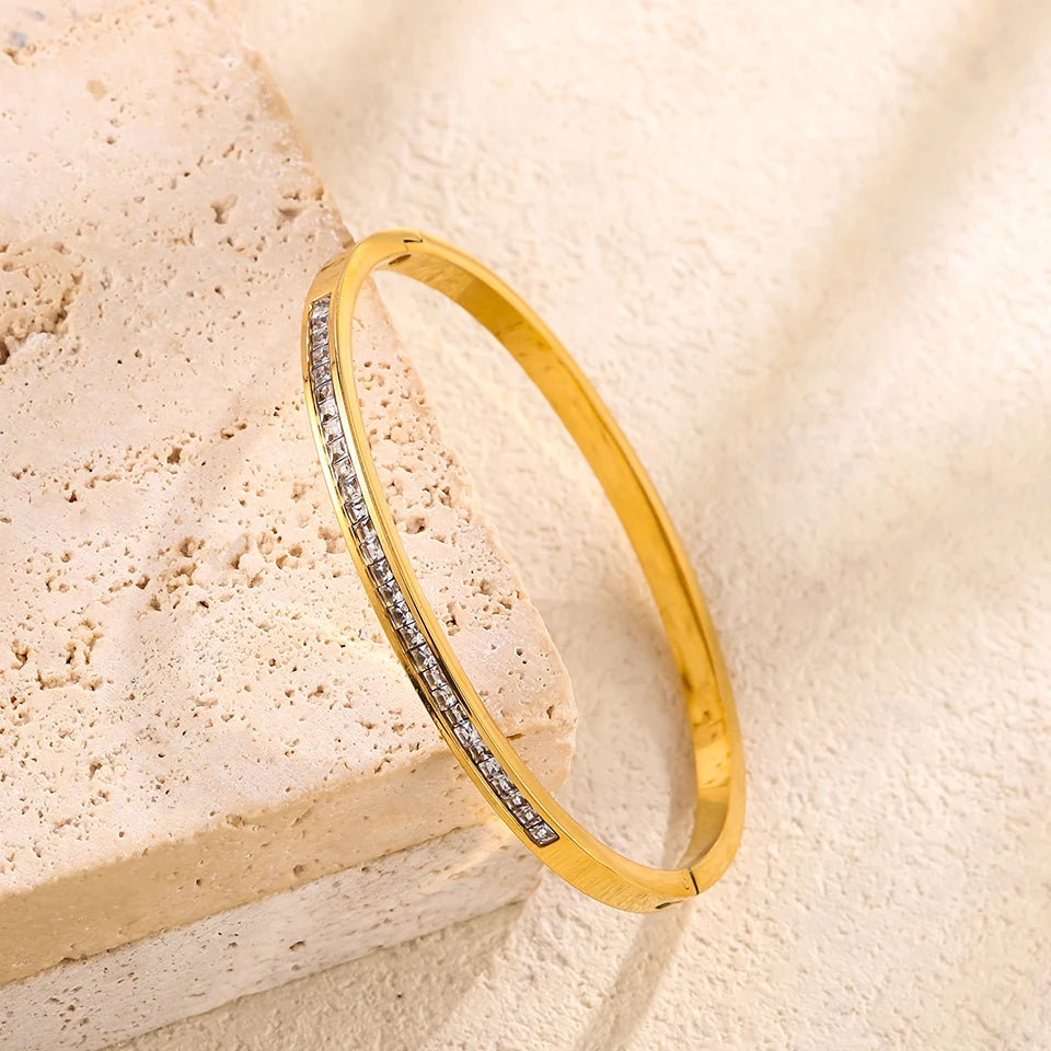 Luce d'Amore – Bracciale di Coppia con Zirconi