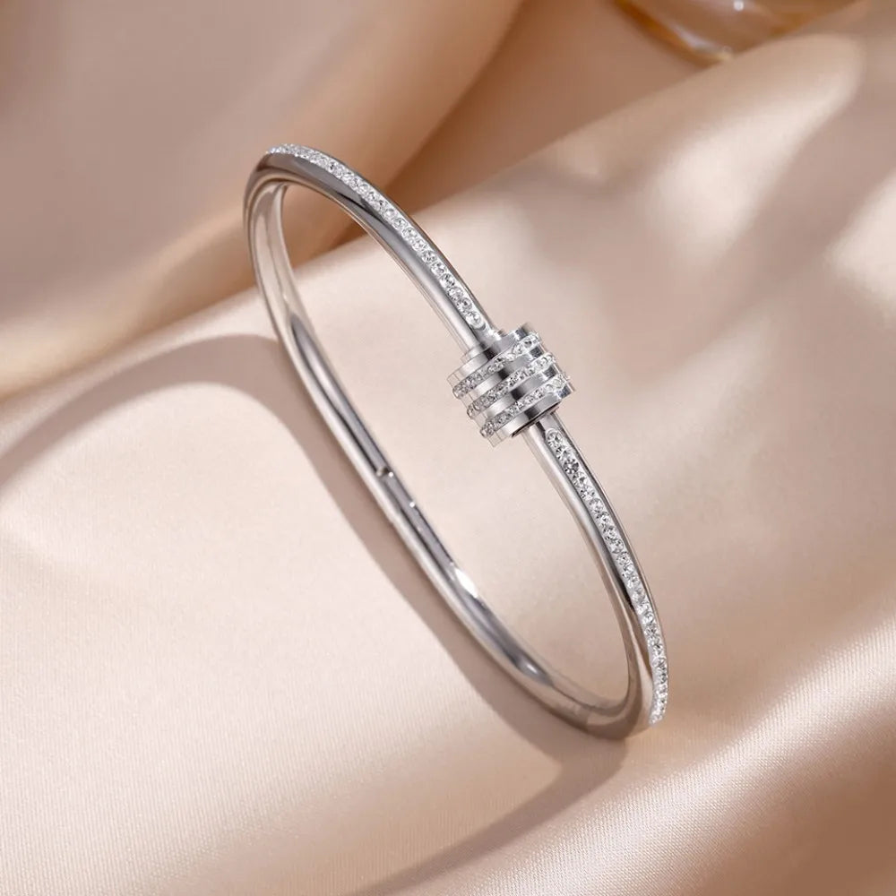 Luce d'Amore – Bracciale di Coppia con Zirconi