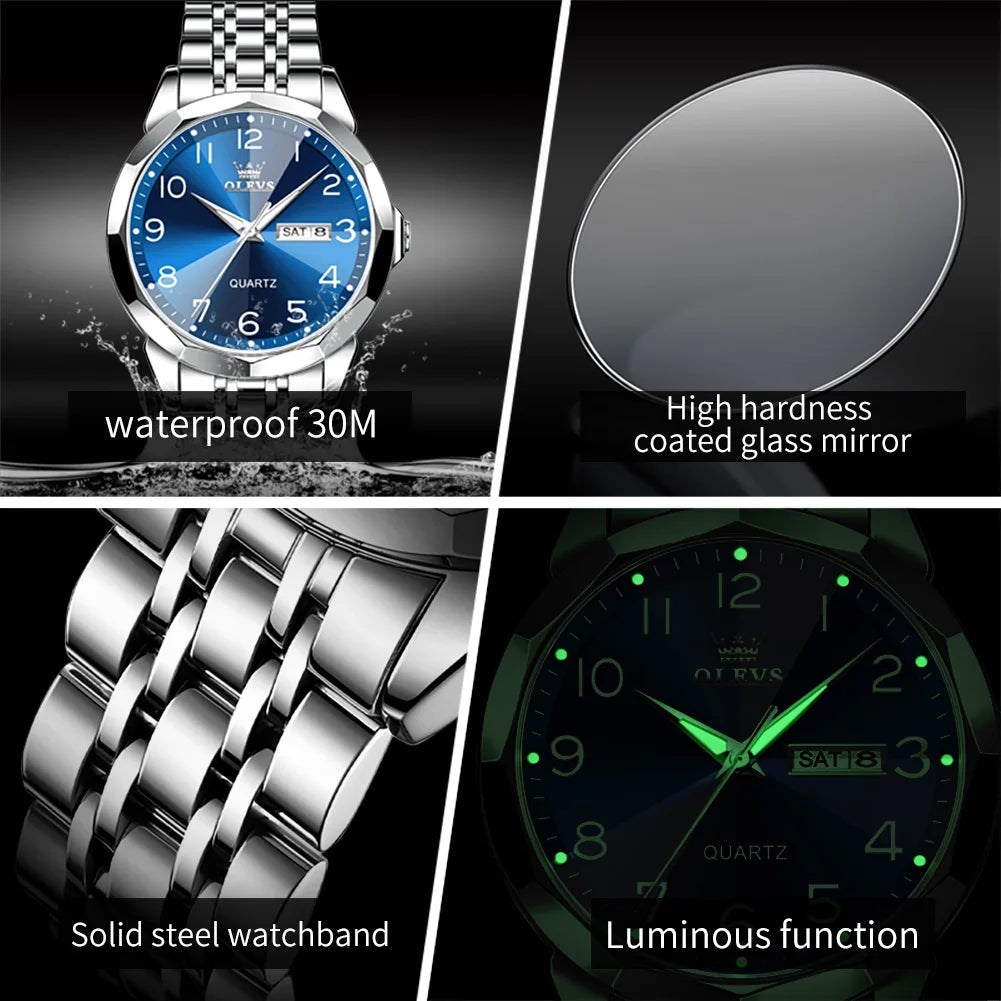 OLEVS Multifunction Luminous Watch