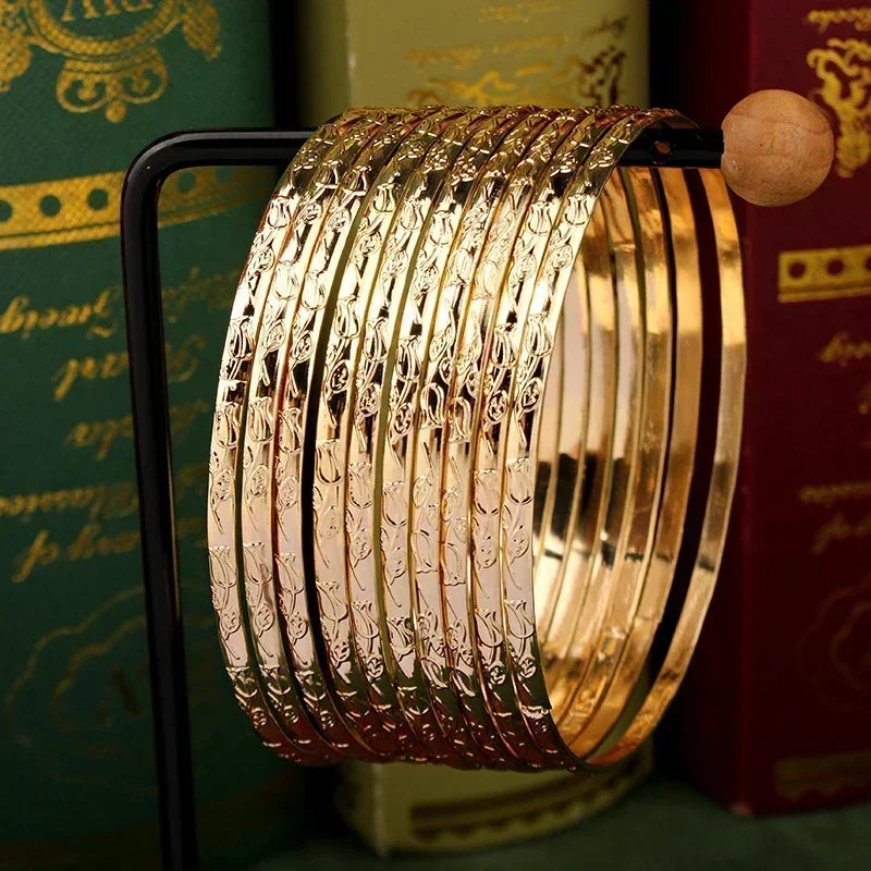 Herseygold Floral Elegance Cuff