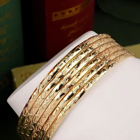 Herseygold Floral Elegance Cuff